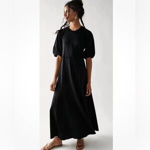 NWT Free People Beach Puff Sleeve Maxi Dress